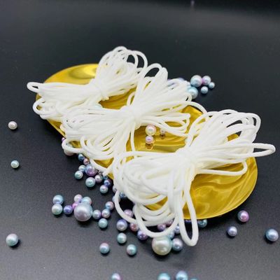Surgical Mask ยางยืดคล้องหูสำหรับหน้ากากอนามัย White Ear Loop Elastic Band 3mm