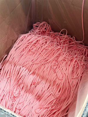 3.5 มม. 5 มม. หูยางยืดปรับได้ผ้าครอบหูสีสำหรับหน้ากากใบหน้า 3 มิติ